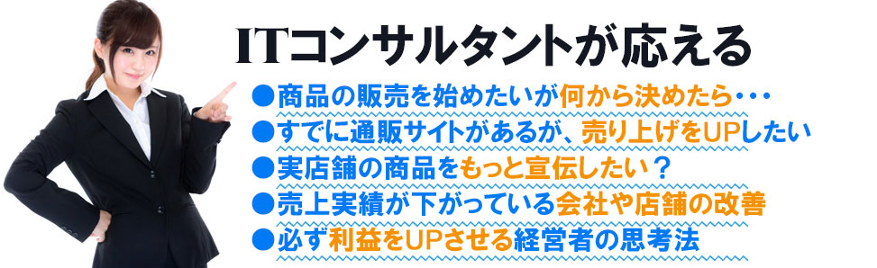 ホームページを活用したコンサルティング